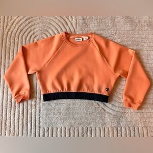 Timberland  Crew Neck Cropped Sweatshirt